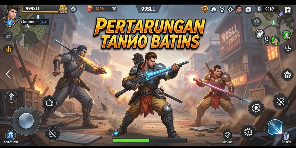 Tampilan seru pertarungan dalam 99SLL dengan grafis menakjubkan.
