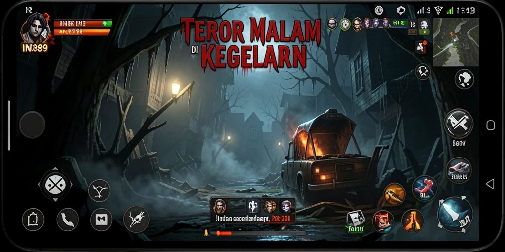 Gameplay menegangkan dengan suasana Horror yang mencekam.