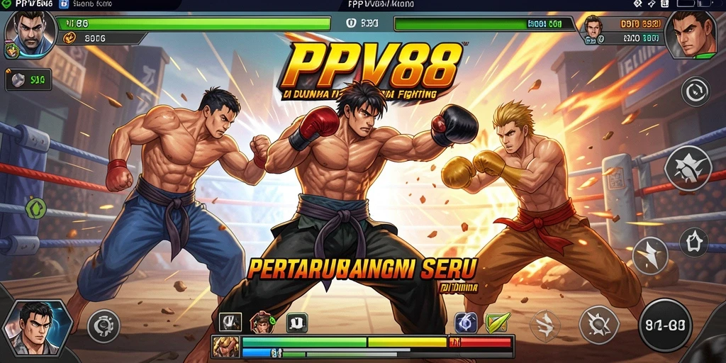 Gameplay PPV88 menampilkan pertarungan seru dengan karakter unik dan grafis mendetail.