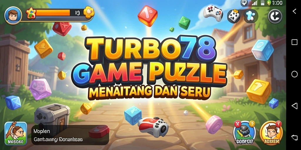 Tampilan gameplay TURBO78 yang dinamis dan menarik.